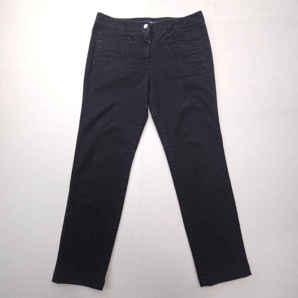 Dolce & Gabbana Jeans 44 EUR Straight Patch Pocket Black
